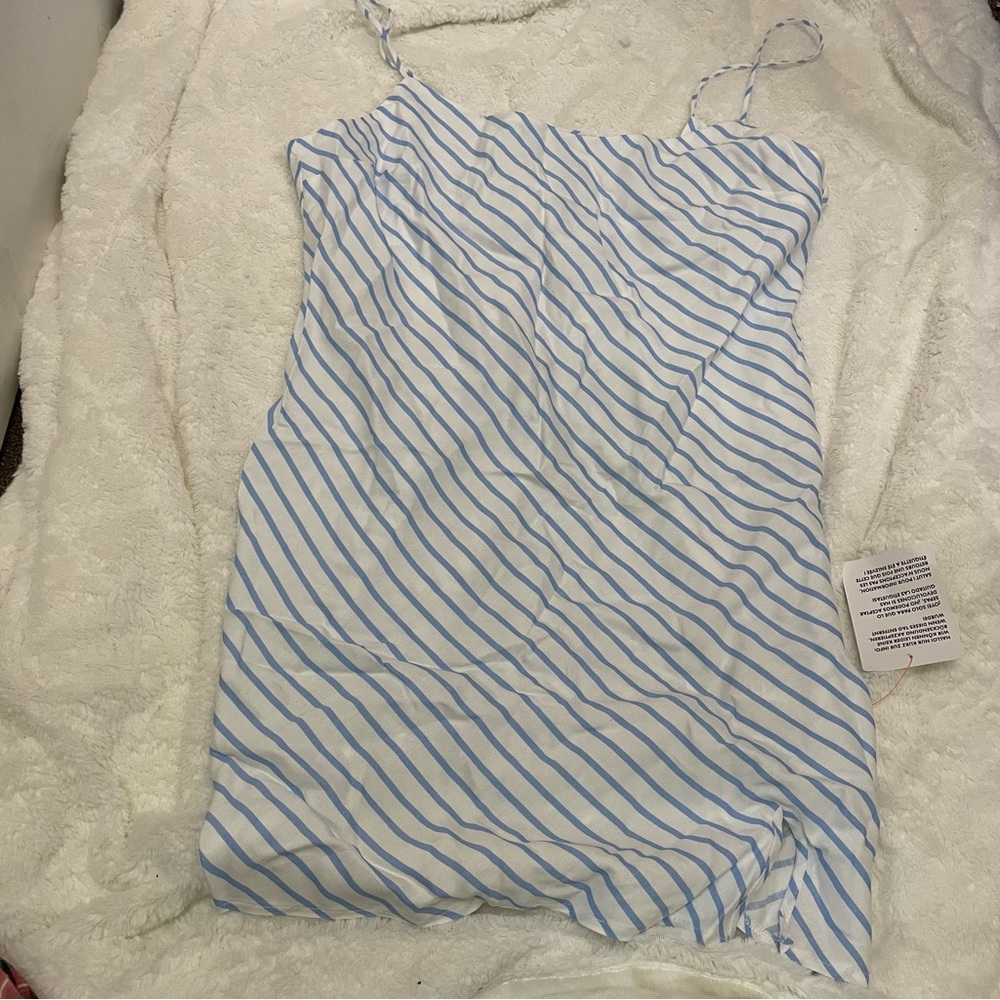 NWT asos diagonal striped dress! - Picture 2 of 4